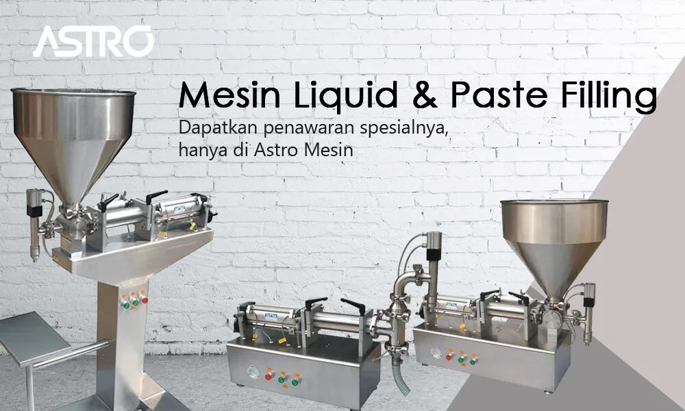 Banner Mesin Liquid Paste Filling