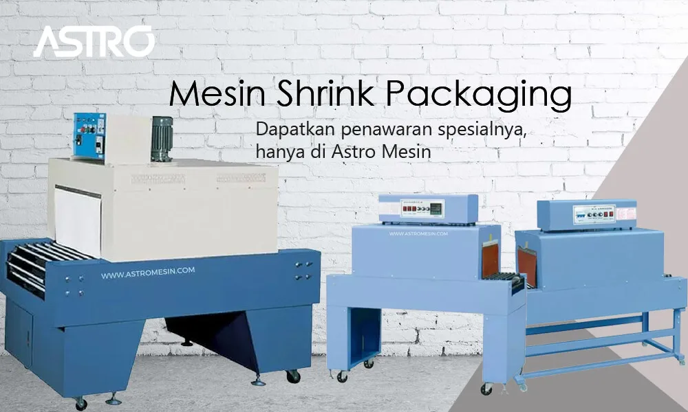 Banner Mesin Shrink Packaging