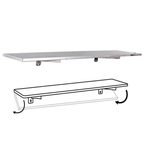 Solid Wall Shelves Foldable