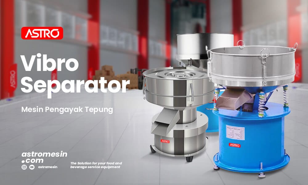 Mesin Pengayak Tepung Banner
