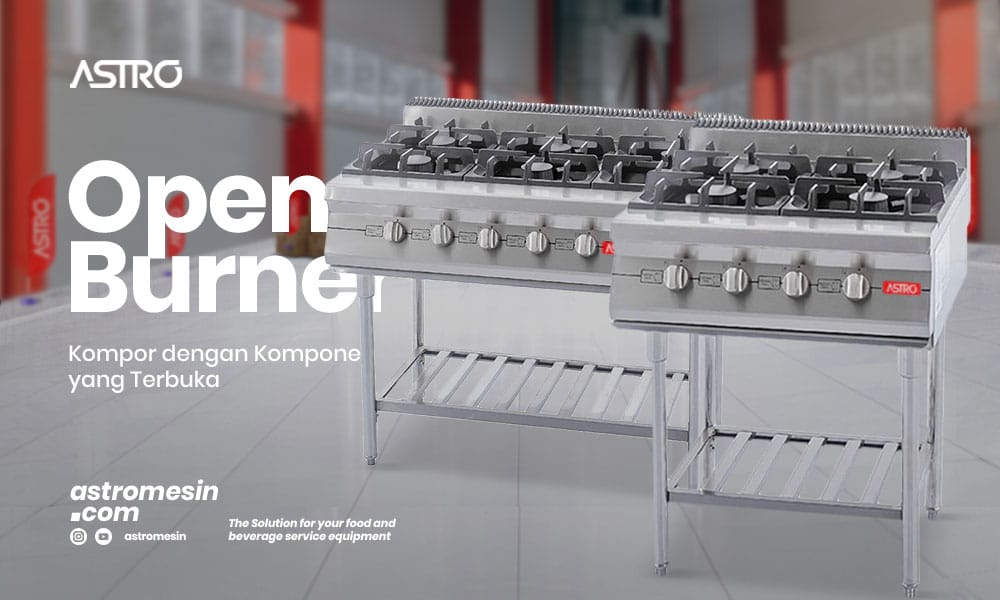 Open Burner Banner
