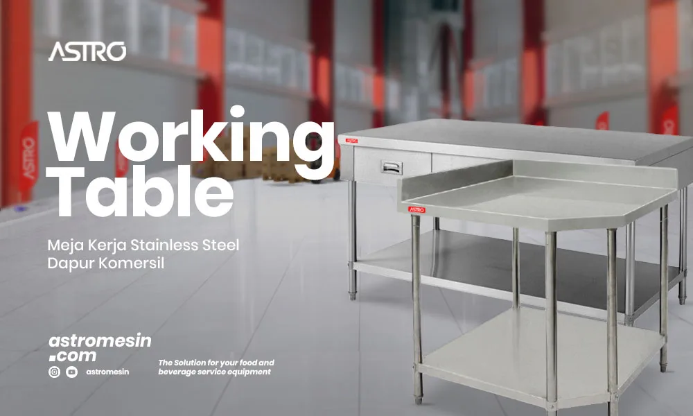 Working Table Banner