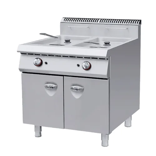 Gas Fryer with Cabinet